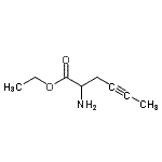 CAS#: 874108-41-5， Ethyl 2-amino-4-hexynoate