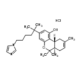 CAS#: 874745-42-3， (6aR,10aR)-3-[6-(1H-Imidazol-1-yl)-2-methyl-2-hexanyl]-6,6,9-trimethyl-6a,7,10,10a-tetrahydro-6H-benzo[c]chromen-1-ol hydrochloride (1:1)