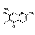 CAS#: 874825-73-7， 4-Chloro-2-hydrazino-3,7-dimethyl-1,8-naphthyridine