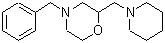 CAS#: 874881-17-1， 4-Benzyl-2-(1-piperidinylmethyl)morpholine