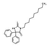 CAS#: 875014-22-5， 3-Decyl-5,5-diphenyl-2-thioxo-4-imidazolidinone