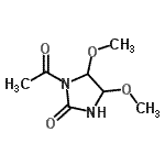 CAS#: 875222-22-3， 1-Acetyl-4,5-dimethoxy-2-imidazolidinone