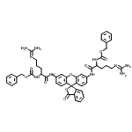 CAS#: 87533-95-7， Dibenzyl [(3-oxo-3H-spiro[2-benzofuran-1,9'-xanthene]-3',6'-diyl)bis(imino{5-[(diaminomethylene)amino]-1-oxo-1,2-pentanediyl})]biscarbamate