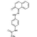 CAS#: 87563-41-5， N-{4-[(2Z)-2-(2-Oxo-1(2H)-naphthalenylidene)hydrazino]phenyl}acetamide