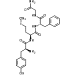 CAS#: 87619-62-3， L-Tyrosyl-L-methionyl-L-phenylalanylglycinamide