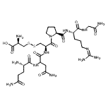 CAS#: 87619-87-2， (2R)-2-Amino-3-({(2R)-2-[(4-amino-2-{[(2S)-2,5-diamino-5-oxopentanoyl]amino}-4-oxobutanoyl)amino]-3-[(2S)-2-({(2S)-1-[(2-amino-2-oxoethyl)amino]-5-[(diaminomethylene)amino]-1-oxo-2-pentanyl}carbamoyl) -1-pyrrolidinyl]-3-oxopropyl}disulfanyl)propanoic acid