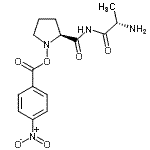 CAS#: 87621-00-9， N-[(2S)-2-Aminopropanoyl]-1-[(4-nitrobenzoyl)oxy]-L-prolinamide