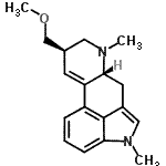 CAS#: 87633-43-0， (8beta)-8-(Methoxymethyl)-1,6-dimethyl-9,10-didehydroergoline