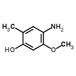 CAS#: 876473-56-2， 4-Amino-5-methoxy-2-methylphenol