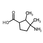 CAS#: 876474-99-6， 3-Amino-2,3-dimethylcyclopentanecarboxylic acid