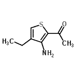 CAS#: 87676-05-9， 1-(3-Amino-4-ethyl-2-thienyl)ethanone