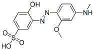 CAS#: 87730-54-9， 4-Hydroxy-3-[2-[2-Methoxy-4-(Methylamino)Phenyl]Diazenyl]-Benzenesulfonic Acid
