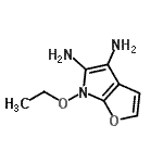 CAS#: 877397-09-6， 6-Ethoxy-6H-furo[2,3-b]pyrrole-4,5-diamine