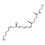 CAS#: 877459-63-7， (5S,6Z,8E,10E,12R,14Z)-5,12-Dihydroxy-N-(2-hydroxyethyl)-6,8,10,14-icosatetraenamide
