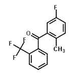 CAS#: 87750-60-5， (5-Fluoro-2-methylphenyl)[2-(trifluoromethyl)phenyl]methanone