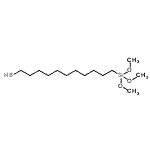CAS#: 877593-17-4， 11-(Trimethoxysilyl)-1-undecanethiol