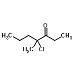 CAS#: 87777-53-5， 4-Chloro-4-methyl-3-heptanone