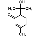 CAS 登录号：87791-00-2， 6-(2-羟基-2-丙基)-3-甲基-2-环己烯-1-酮