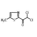 CAS#: 87830-83-9， 2,2-Dichloro-1-(5-methyl-1,3-thiazol-2-yl)ethanone