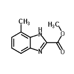 CAS#: 87836-36-0， Methyl 4-methyl-1H-benzimidazole-2-carboxylate