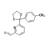 CAS#: 87848-97-3， 6-[2-(4-Methylphenyl)-1,3-dioxolan-2-yl]-2-pyridinecarbaldehyde