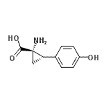 CAS#: 87856-51-7， (1S,2S)-1-Amino-2-(4-hydroxyphenyl)cyclopropanecarboxylic acid