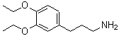 结构式 CAS# 878684-94-7, 3-(3,4-二乙氧基苯基)-1-丙胺