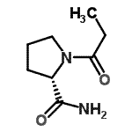 CAS#: 87892-79-3， 1-Propionyl-L-prolinamide