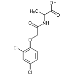 CAS#: 879123-74-7， N-[(2,4-Dichlorophenoxy)acetyl]alanine