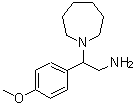 CAS 登录号：879643-87-5， 2-(氮杂环庚-1-基)-2-(4-甲氧基苯基)乙胺