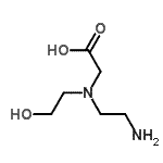 CAS#: 87977-44-4， 2-(2-aminoethyl-(2-hydroxyethyl)amino)acetic acid