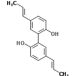 CAS#: 87979-85-9， 5,5'-Di[(1E)-1-propen-1-yl]-2,2'-biphenyldiol