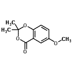CAS#: 87980-02-7， 6-Methoxy-2,2-dimethyl-4H-1,3-benzodioxin-4-one