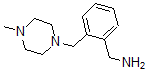 structure of CAS# 879896-50-1, 2-[(4-Methyl-1-Piperazinyl)Methyl]-Benzenemethanamine;{2-[(4-Methylpiperazin-1-Yl)Methyl]Phenyl}Methylamine 97%;1-[2-[(4-METHYLPIPERAZIN-1-YL)METHYL]PHENYL]METHANAMINE;[2-[(4-METHYLPIPERAZIN-1-YL)METHYL]PHENYL]METHYLAMINE
