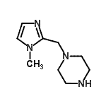 CAS#: 880361-71-7， 1-[(1-Methyl-1H-imidazol-2-yl)methyl]piperazine