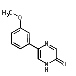 CAS#: 88066-90-4， 5-(3-Methoxyphenyl)-2(1H)-pyrazinone