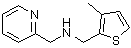 CAS#: 880812-31-7， 1-(3-Methyl-2-thienyl)-N-(2-pyridinylmethyl)methanamine