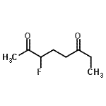 CAS#: 88100-64-5， 3-Fluoro-2,6-octanedione
