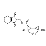 CAS#: 88108-86-5， (1,3-Dioxo-1,3,4,5,6,7-hexahydro-2H-isoindol-2-yl)methyl 2',2',3,3-tetramethyl-1,1'-bi(cyclopropyl)-2-carboxylate