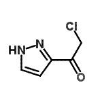 CAS#: 88137-70-6， 2-Chloro-1-(1H-pyrazol-3-yl)ethanone