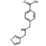 CAS#: 881441-17-4， 4-{[(3-Thienylmethyl)amino]methyl}benzoic acid