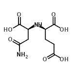 CAS#: 88194-24-5， N-[(1S)-3-Amino-1-carboxy-3-oxopropyl]-D-glutamic acid