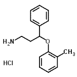CAS#: 881995-46-6， 3-(2-Methylphenoxy)-3-phenyl-1-propanamine hydrochloride (1:1)