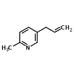 CAS#: 882029-23-4， 5-Allyl-2-methylpyridine