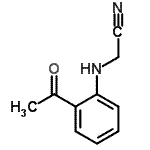 CAS#: 88203-04-7， [(2-Acetylphenyl)amino]acetonitrile
