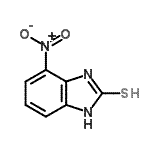 CAS#: 88218-10-4， 4-Nitro-1,3-dihydro-2H-benzimidazole-2-thione