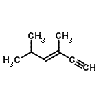 CAS#: 88245-74-3， (3E)-3,5-Dimethyl-3-hexen-1-yne