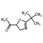 CAS#: 88309-23-3， 1-[2-(2-Methyl-2-propanyl)-4,5-dihydro-1,3-oxazol-5-yl]ethanone
