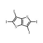 CAS#: 883107-42-4， 2,3,5,6-Tetraiodothieno[3,2-b]thiophene