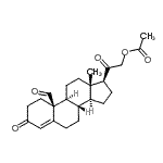 CAS#: 88378-35-2， 3,19,20-Trioxopregn-4-en-21-yl acetate